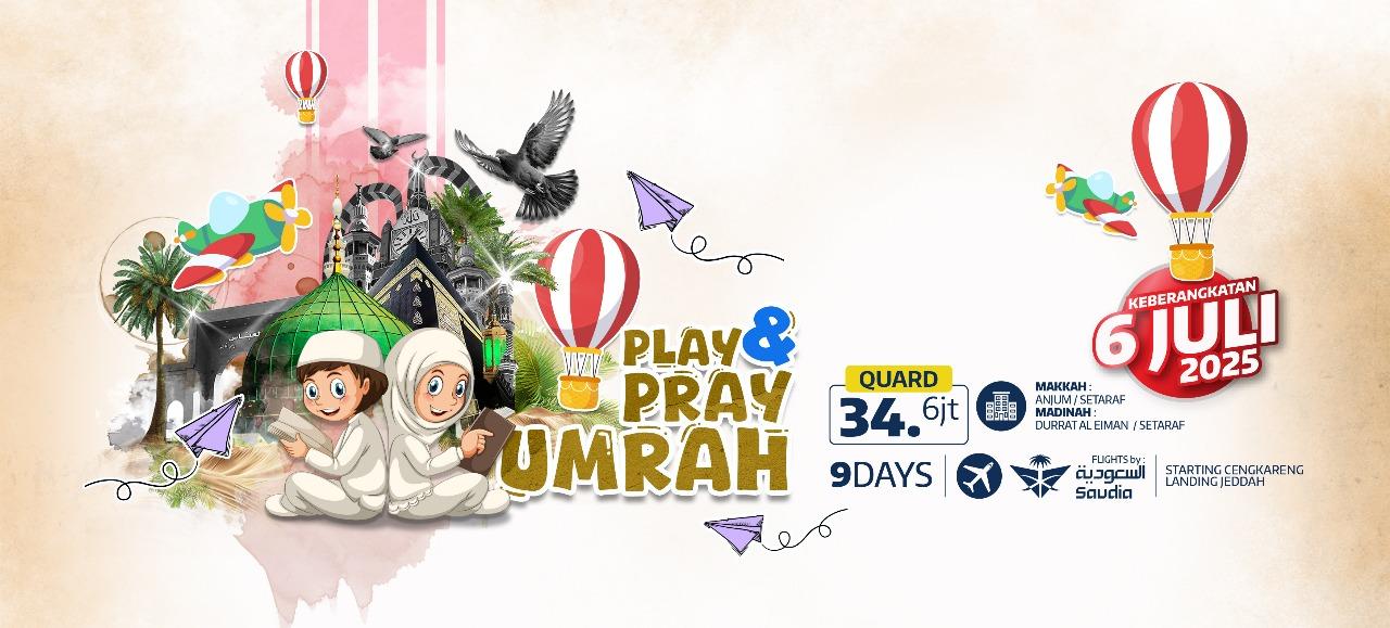 Jumbotron Sekarang Siapapun Dapat Pergi Melaksanakan Ibadah Haji dan Umrah