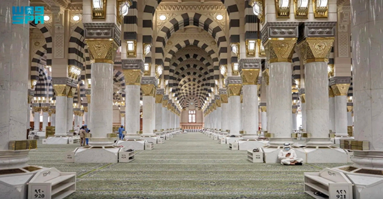 Image Karpet Masjid Nabawi Dipasang Chip RFID dan Sistem Barcode, Ini Fungsinya! News